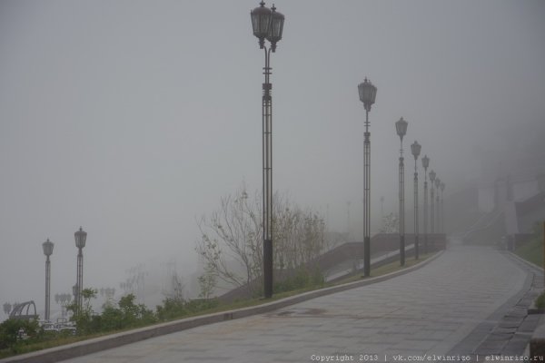 Съемка во время тумана. На примере тюменской набережной. Хочу советов