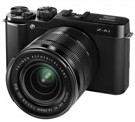 Системная фото камера для начинающих Fujifilm X-A1