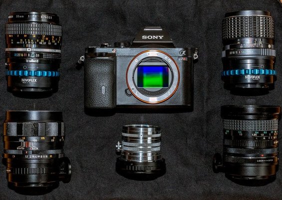 Использование старых пленочных фото объективов на Sony a7 / a7R
