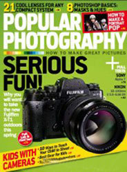 Popular Photography Magazine April 2014