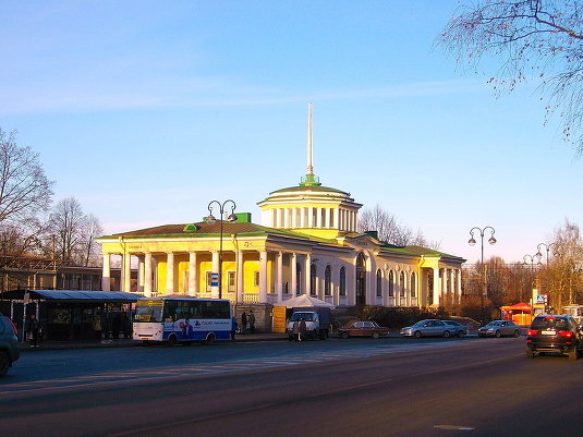 Вокзал первой железной дороги. Павловск