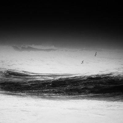 Черно-белая пейзажная фотография Золтана Бекефи