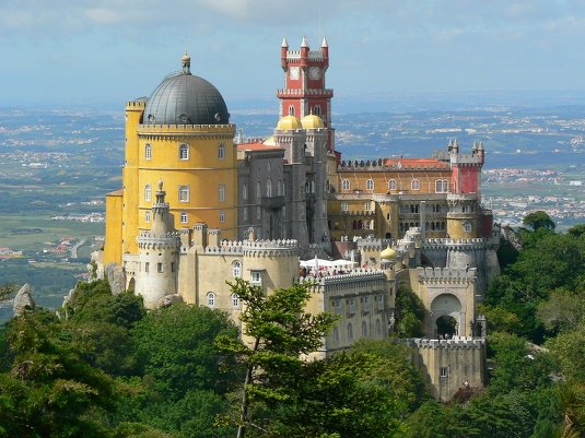 Мыс Рока, Синтра, Дворец Пена - достопримечательности Португалии