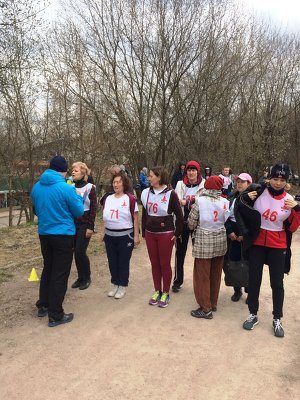 22.04.2017 Окружные соревнования по лёгкой атлетике (кросс) в рамках Спартакиады пенсионеров (Кубок префекта СВАО-2017)