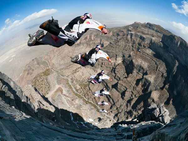 Команда "воздушных" прыжков, штат Юта, фото:Michael Clark