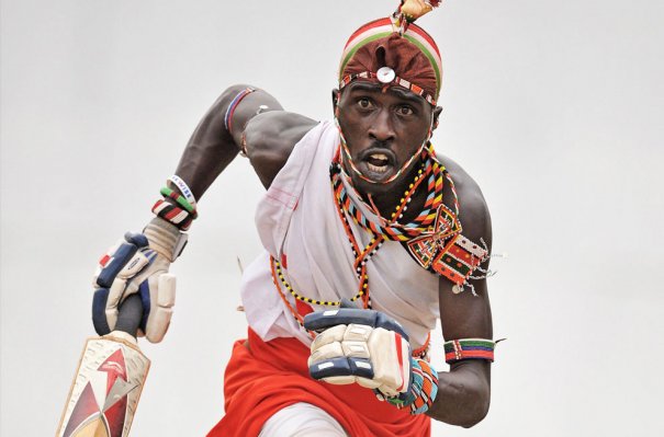 игрок команды войнов Масаай, фото:Carl De Souza