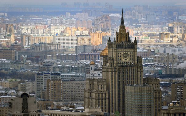 Штаб-квартира министерства иностранных дел РФ, Москва, фотограф: Александр Неменов