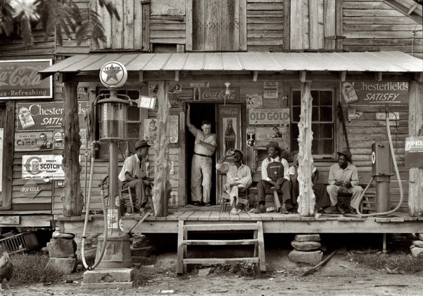 Гордонтон, воскресный день (июль, 1939 г.), фотограф: Доротея Ланж