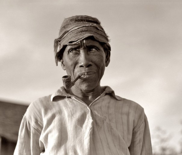 Сборщик хлопка ( июль, 1937 г.), фотограф: Доротея Ланж