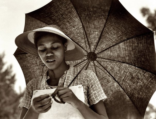 Негритянка из Луизианы ( июль, 1937 г.), фотограф: Доротея Ланж