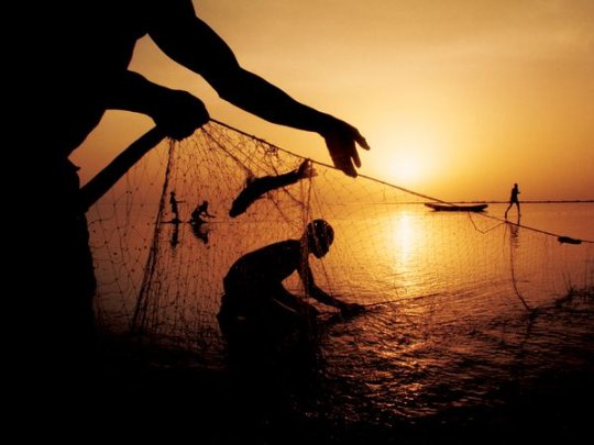 Рыбаки, река Чад (фото: Gordon Gahan)