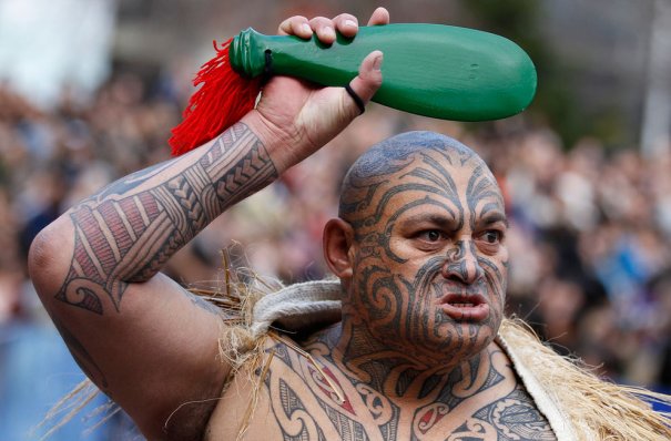 Воин племени Майори, Новая Зеландия,фото: Stefan Wermuth