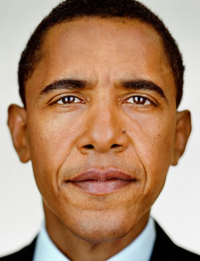 Барак Обама, фотокнига "Портреты: 1998-2005", фотограф: Мартин Шоллер