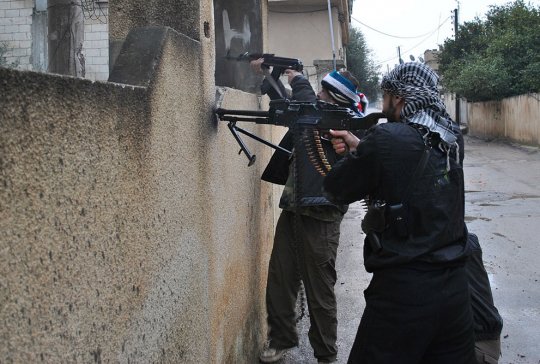 район Растан, Сирия (февраль 2012 год)