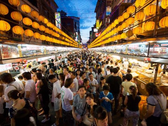 Ночной рынок, Тайвань (фото:Neil Wade)