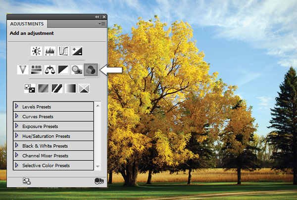 Эффект инфракрасной фотографии c Photoshop CS5 - №4