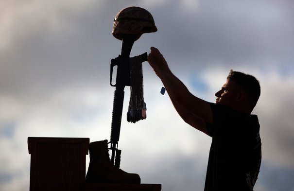 (Reuters/Reece Lodder, U.S. Marine Corps)