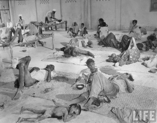 Холера в Индии, 1947