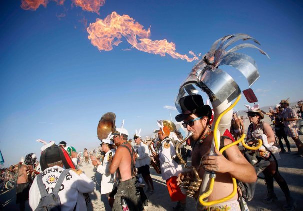Фестиваль Burning Man 2012 - №13