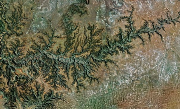 Спутниковые пейзажи Google Earth - №1
