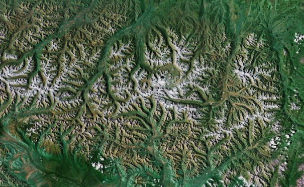 Спутниковые пейзажи Google Earth - №10