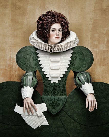"Картонные дамы" XVII век