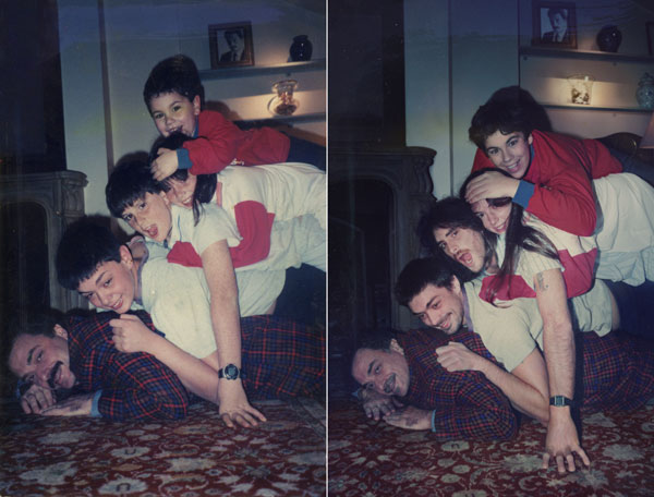 Семья 1999 и 2011 Буэнос-Айрес