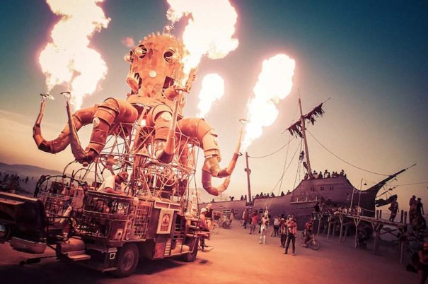 Открытый фестиваль "Burning Man"
