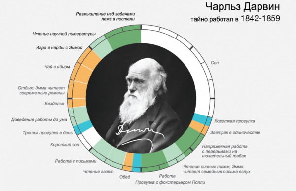 распорядок дня великих людей – Чарльз Дарвин