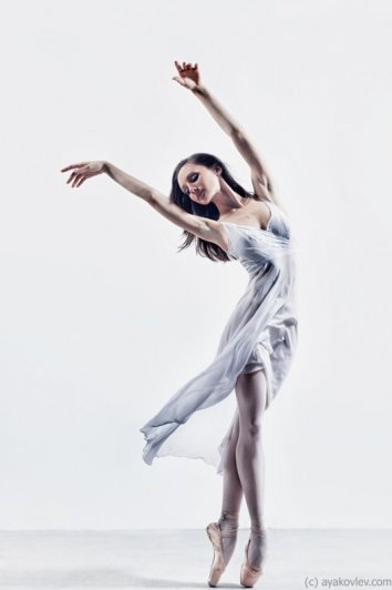 Студийные фото классического направления танца