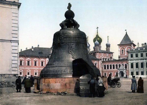 Неизвестный автор. Москва. Царь-колокол. 1900 – 1910-е. Фотохром