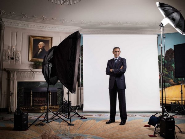 съемка портретного фотографа – президент