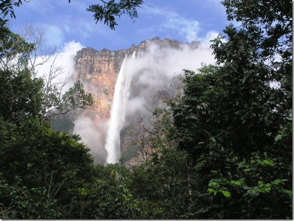 фото водопада Анхель 3