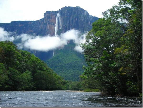 самый высокий водопад в мире