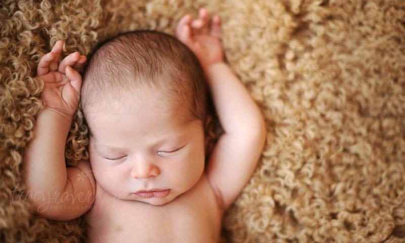 Спящие младенцы в фотографиях Трейси Рейвер - №9