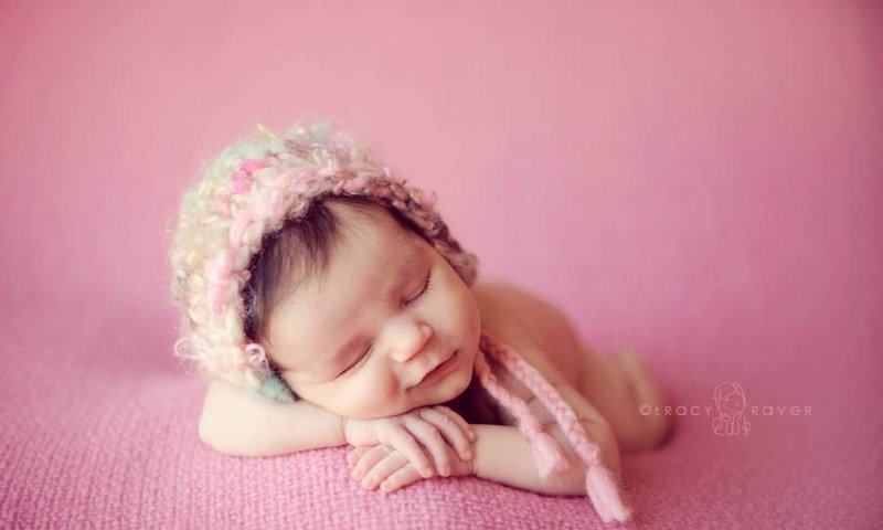 Спящие младенцы в фотографиях Трейси Рейвер - №13