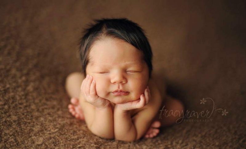 Спящие младенцы в фотографиях Трейси Рейвер - №21