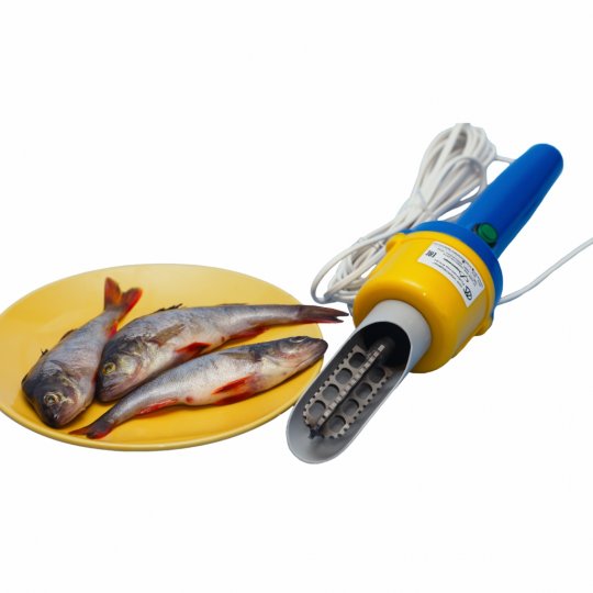Бытовая электрическая рыбочистка Фермер РЧ 01 ручная электрорыбочистка нож машинка для рыбы