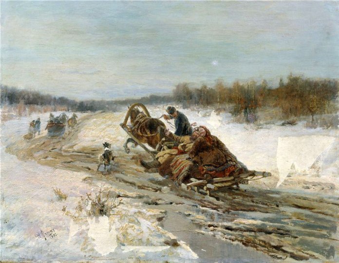 Френц Рудольф Рудольфович. Масленица. 1903