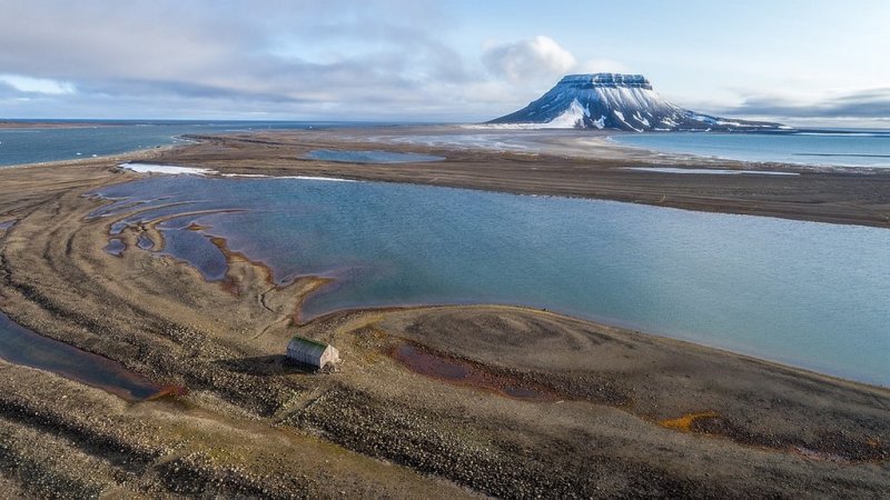 Остров Белл архипелага Земля Франца-Иосифа. Автор фото: Илья Тимин.