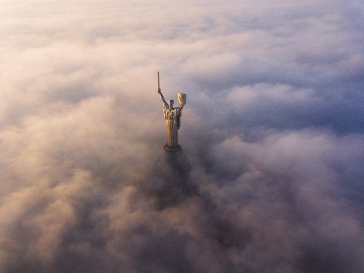 «Родина-мать», Киев. Автор фото: Сергей Ристенко.