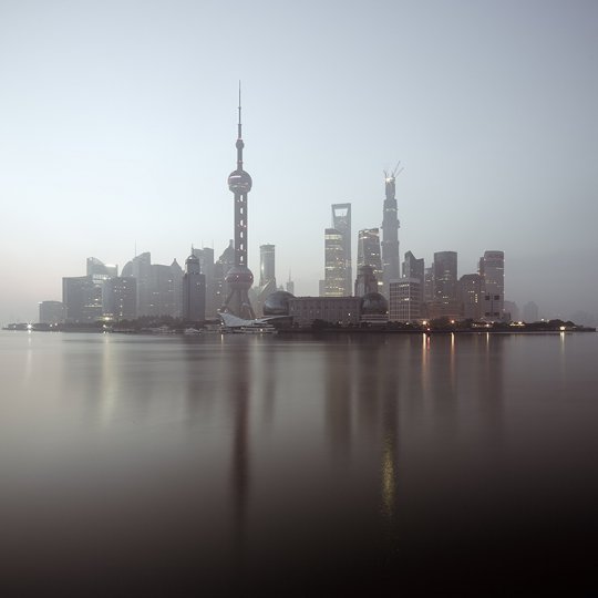 Архитектура Дубая и Шанхая в фотографиях Йенса Ферстерра - №11