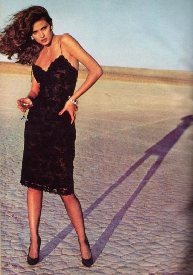 Модель Джиа Каранджи в фотографиях 1970-80-х годов - №13