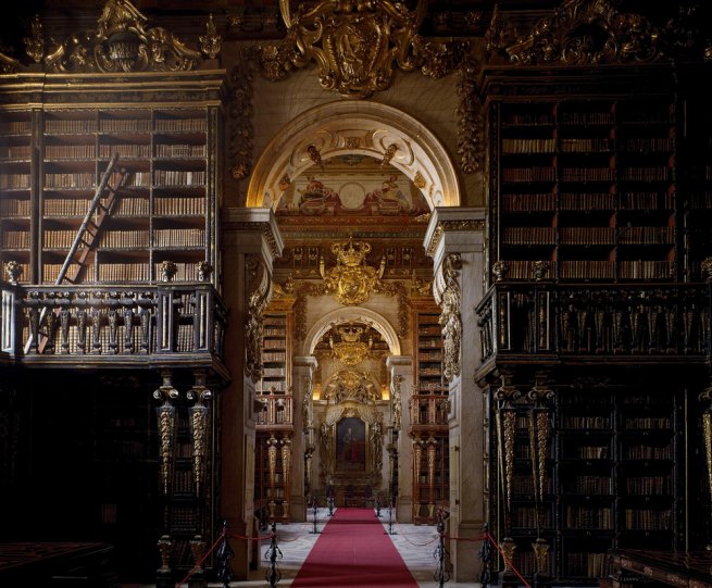 Библиотека Жуанина. Коимбра, Португалия.