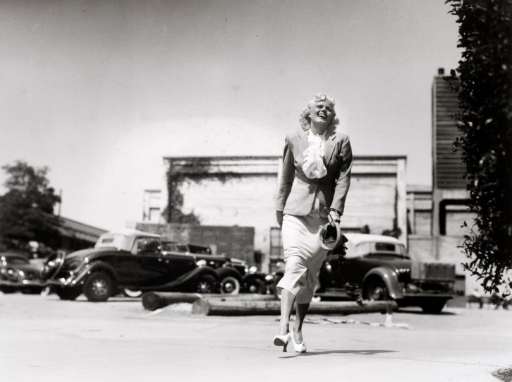 Джин Харлоу, Голливуд, 1937 год.