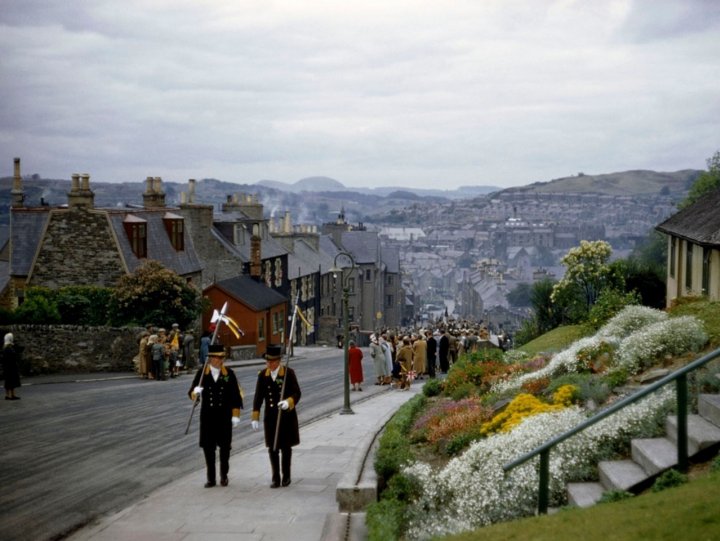 Фестиваль верховой езды, Шотландия, 1957 год.