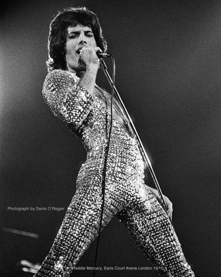 Концерт Queen в Лондоне, 1977 год.