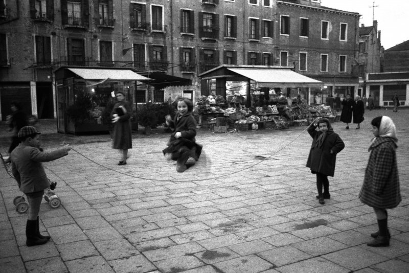 Венеция, 1958 год. Фотограф Джанни Беренго Гардин.