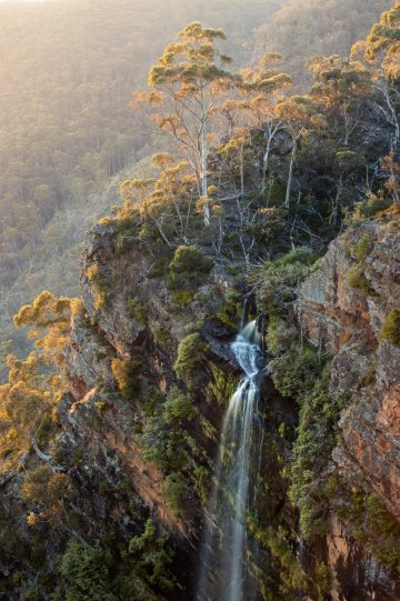 James Hider (Австралия) «Раннее утро у водопада Пиманс». Победитель в специальной номинации «Водные миры».