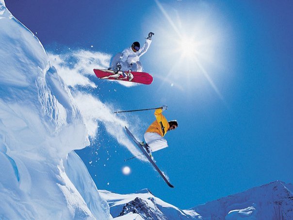 Как фотографировать людей на сноубордах и горных лыжах - №4